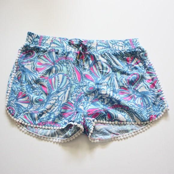Lilly Pulitzer for Target Other - Lilly Pulitzer Blue and Pink Shorts Sz XL